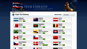 What Thaiembassy.org website looked like in 2019 (4 years ago)
