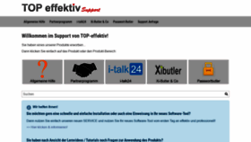 What Topeffektiv.com website looked like in 2019 (4 years ago)