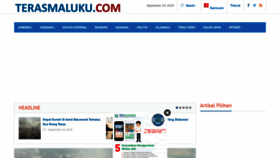 What Terasmaluku.com website looked like in 2019 (4 years ago)