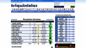 What Triquinielas.com website looked like in 2019 (4 years ago)