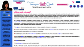 What Terapiaclark.es website looked like in 2019 (4 years ago)