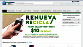 What Tecnomega.com website looked like in 2019 (4 years ago)