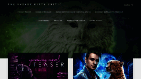 What Thesneakykittycritic.com website looked like in 2019 (4 years ago)