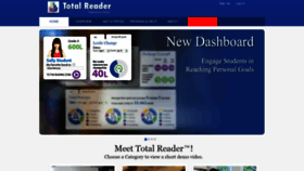 What Totalreader.com website looked like in 2019 (4 years ago)