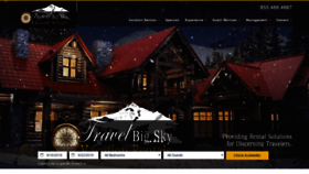 What Travelbigsky.com website looked like in 2019 (4 years ago)