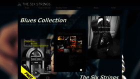 What Thesixstrings.com website looked like in 2019 (4 years ago)