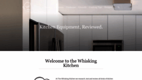 What Thewhiskingkitchen.com website looked like in 2019 (4 years ago)