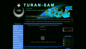 What Turansam.org website looked like in 2019 (4 years ago)