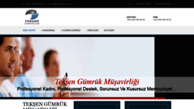What Teksengumruk.com website looked like in 2019 (4 years ago)