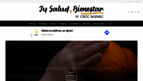 What Tusaludybienestar.es website looked like in 2019 (4 years ago)
