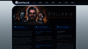 What Tantalus.com.au website looked like in 2019 (4 years ago)