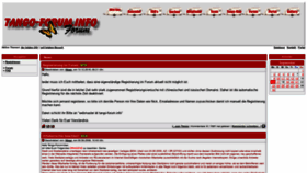 What Tango-forum.info website looked like in 2019 (4 years ago)