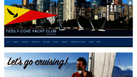 What Tiddlycove.bc.ca website looked like in 2019 (4 years ago)