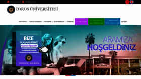 What Toros.edu.tr website looked like in 2019 (4 years ago)