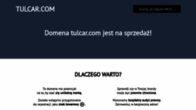 What Tulcar.com website looked like in 2019 (4 years ago)
