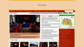 What Tanyen.bacgiang.gov.vn website looked like in 2019 (4 years ago)