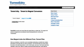 What Torrentkittytorrentkitty.com website looked like in 2019 (4 years ago)