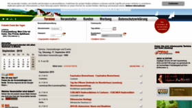 What Termine-regional.de website looked like in 2019 (4 years ago)