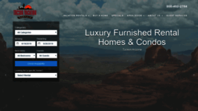 What Tucsonvacationrentals.com website looked like in 2019 (4 years ago)
