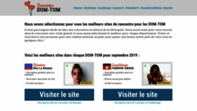 What Topdomtom.com website looked like in 2019 (4 years ago)