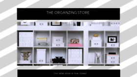 What Theorganizingstore.com website looked like in 2019 (4 years ago)