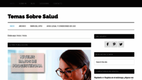 What Temassobresalud.com website looked like in 2019 (4 years ago)