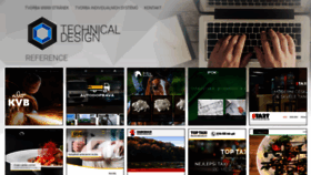 What Technical-design.cz website looked like in 2019 (5 years ago)