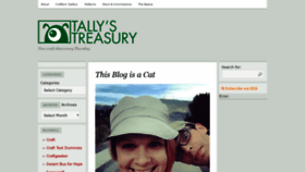 What Tallystreasury.com website looked like in 2019 (4 years ago)