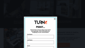 What Turn5.com website looked like in 2019 (4 years ago)