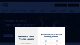 What Turnerfreeman.com.au website looked like in 2019 (4 years ago)