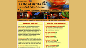 What Taste-africa.com website looked like in 2019 (4 years ago)