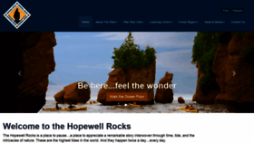 What Thehopewellrocks.ca website looked like in 2019 (4 years ago)