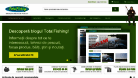 What Totalfishing.ro website looked like in 2019 (4 years ago)