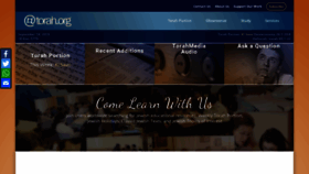 What Torah.org website looked like in 2019 (4 years ago)