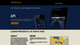 What Trafficland.com website looked like in 2019 (4 years ago)