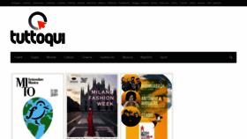 What Tuttoqui.it website looked like in 2019 (6 years ago)