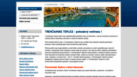 What Trencianske-teplice.cz website looked like in 2019 (4 years ago)