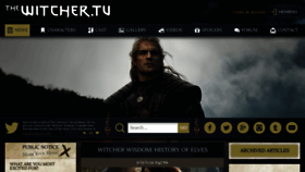 What Thewitcher.tv website looked like in 2019 (4 years ago)