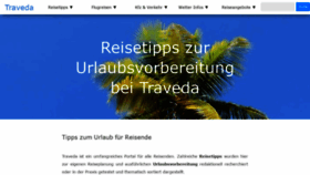 What Traveda.de website looked like in 2019 (4 years ago)