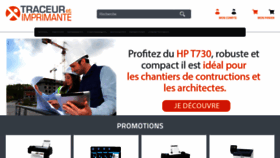 What Traceur-et-imprimante.com website looked like in 2019 (4 years ago)