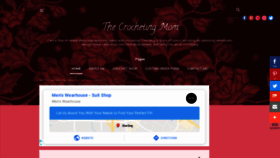 What Thecrochetingmom.com website looked like in 2019 (4 years ago)