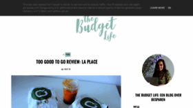 What Thebudgetlife.nl website looked like in 2019 (4 years ago)