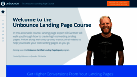 What Thelandingpagecourse.com website looked like in 2019 (4 years ago)