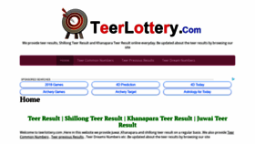 What Teerlottery.com website looked like in 2019 (4 years ago)