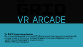 What Thegridvr.ca website looked like in 2019 (4 years ago)