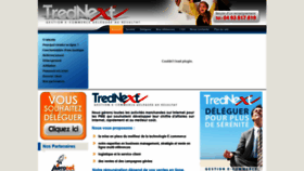 What Trednext.com website looked like in 2019 (4 years ago)