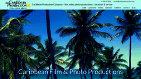 What Thecaribbeanproduction.com website looked like in 2019 (4 years ago)