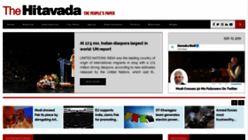 What Thehitavada.com website looked like in 2019 (4 years ago)