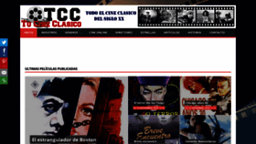 What Tucineclasico.es website looked like in 2019 (4 years ago)
