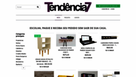 What Tendencia7.com.br website looked like in 2019 (4 years ago)